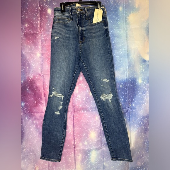 New universal thread high rise skinny short length jeans - Picture 1 of 4